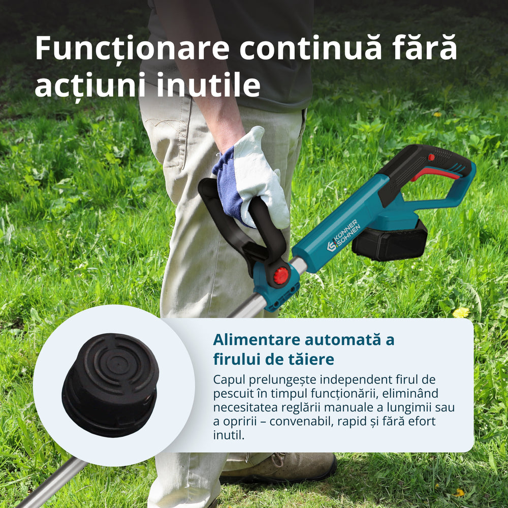 Trimmer fără fir KS CST-20V