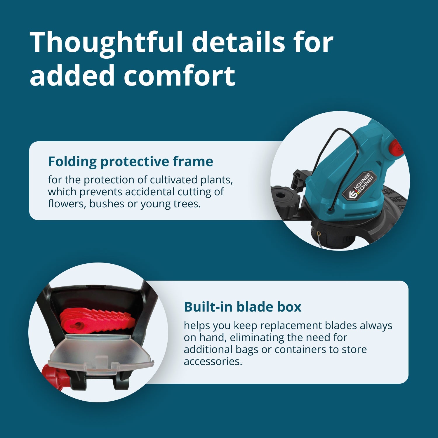 Cordless trimmer KS GT-20V