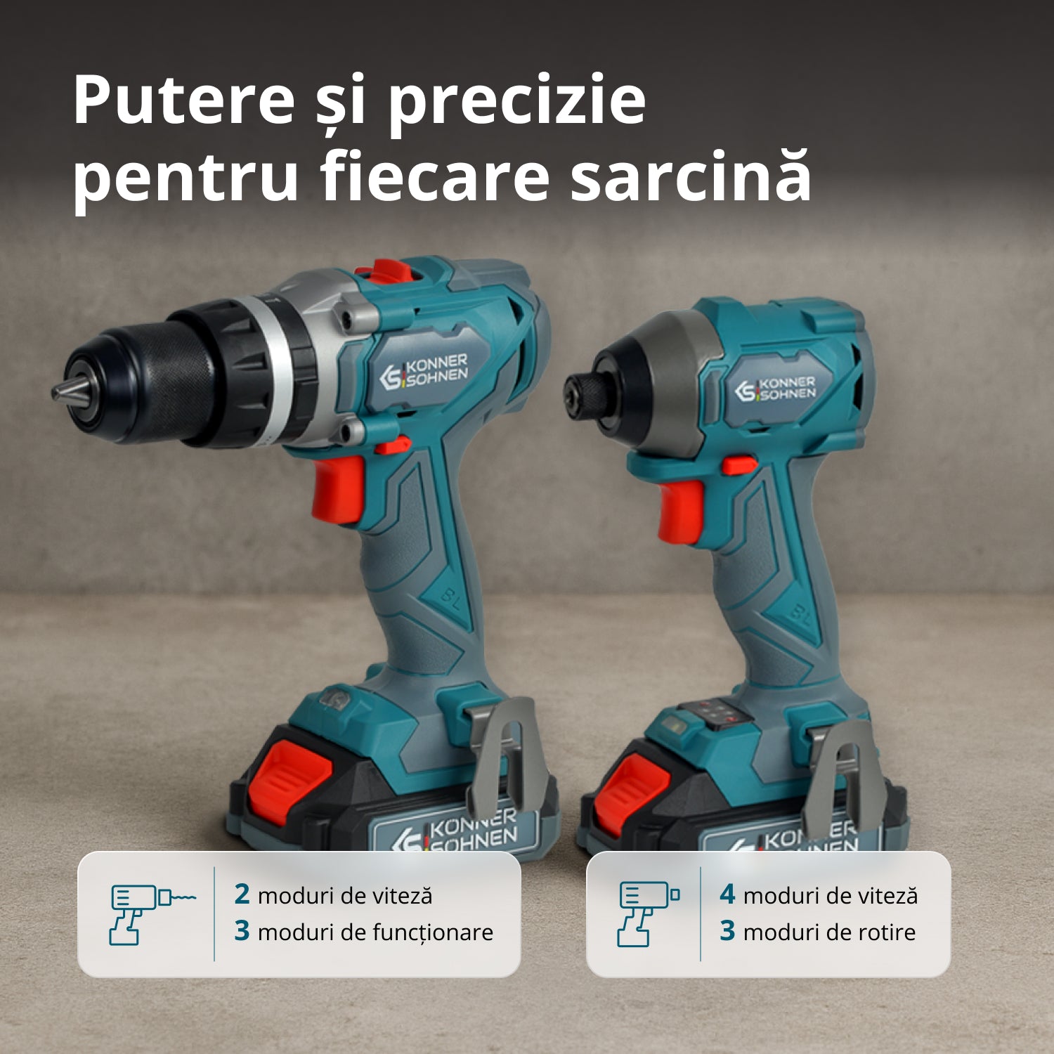 Set Master Fără Fir 2în1 KS IDISD 20V SET 2 