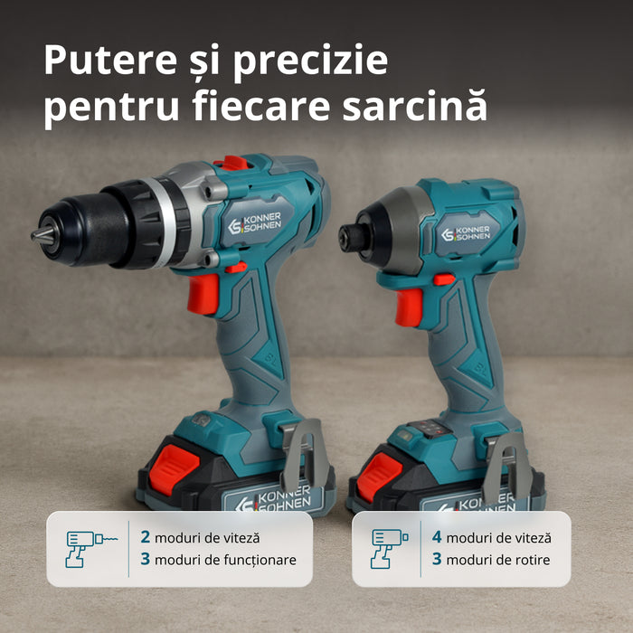 Set Master Fără Fir 2în1 KS IDISD 20V SET 2 