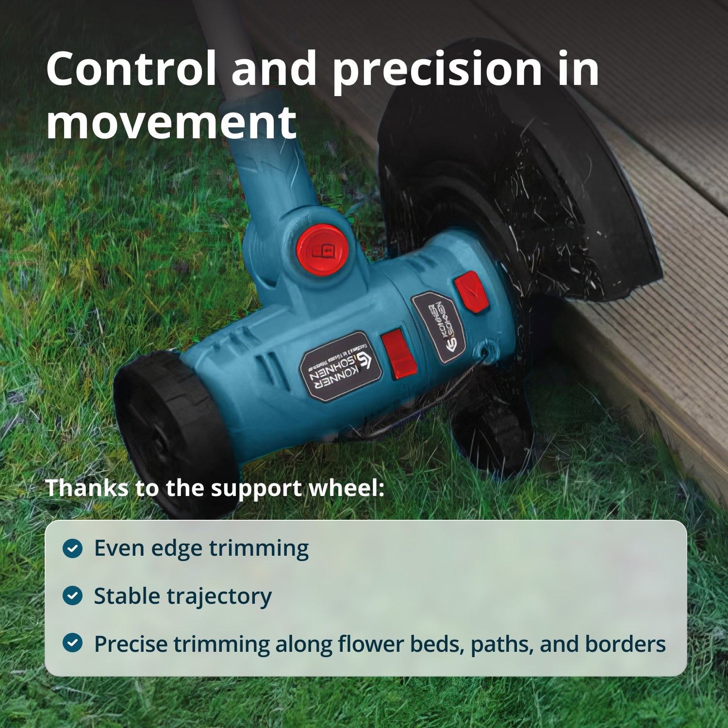 Cordless Multi-Functional Trimmer KS MFT-20V