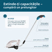 Stâlp de extensie telescopic pentru trimmer KS EP20 thumbnail