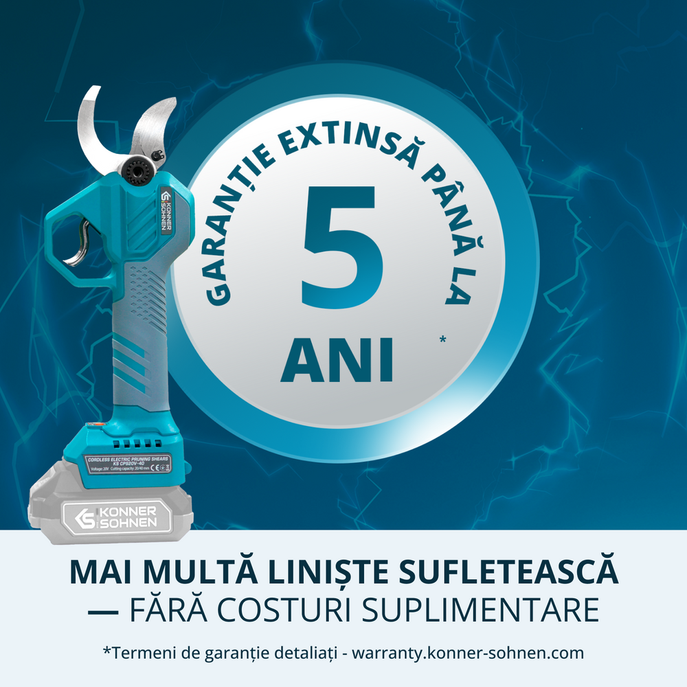 Foarfecă de grădină fără fir  KS CPS20V-40