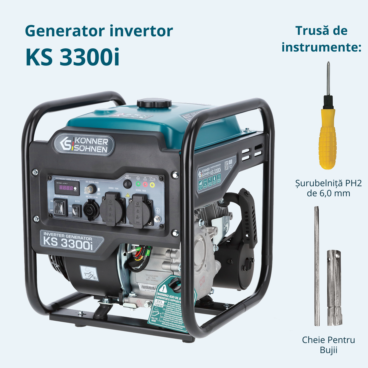 Inverteres Generátor KS 3300i