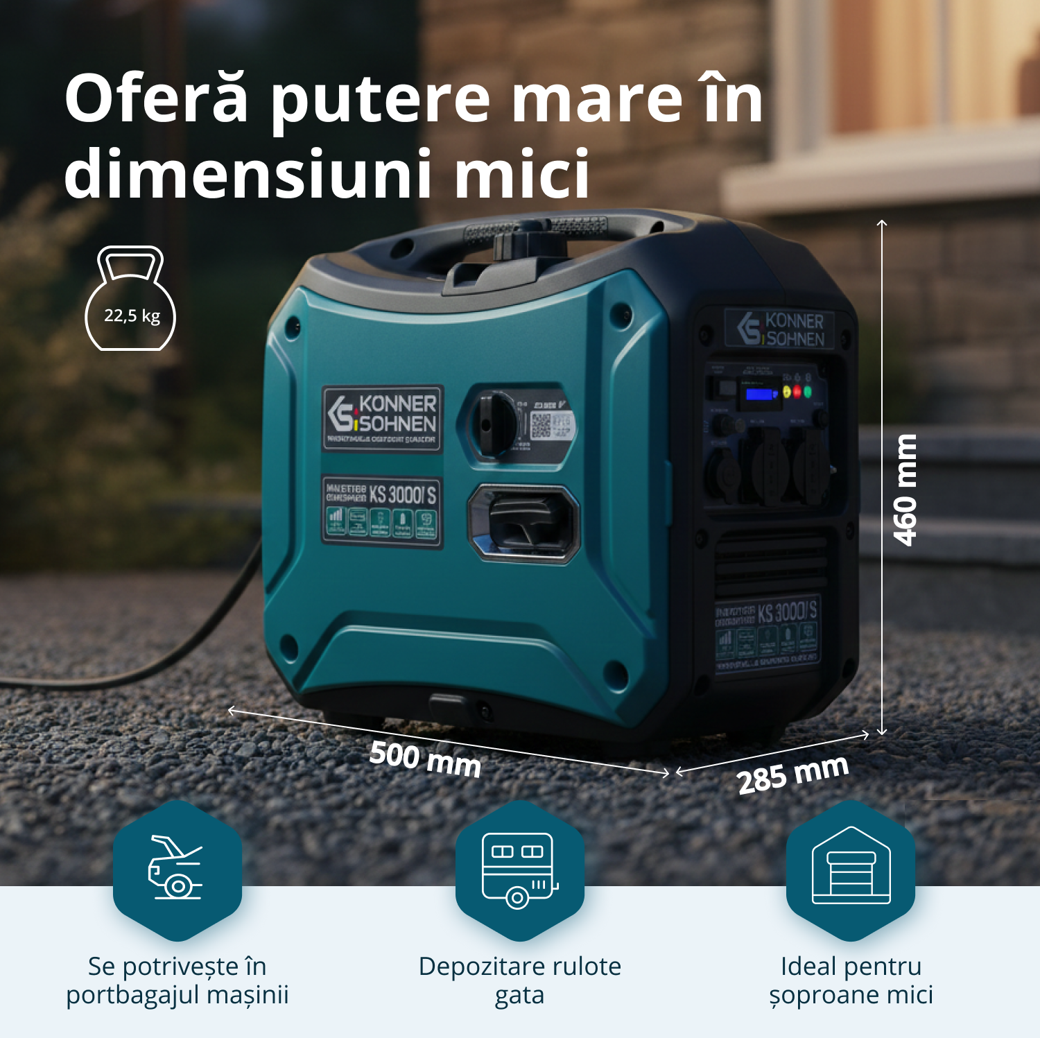 Inverter generator KS 3000i S