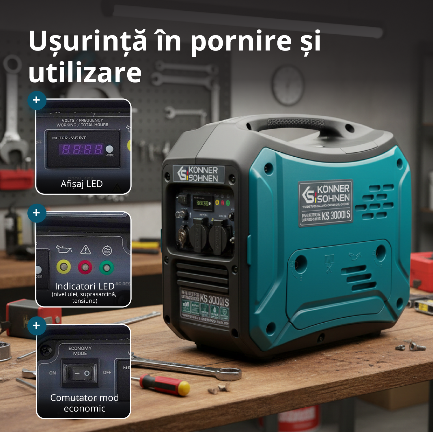 Inverter generator KS 3000i S