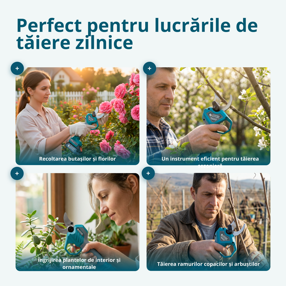 Foarfecă de grădină fără fir  KS CPS20V-40
