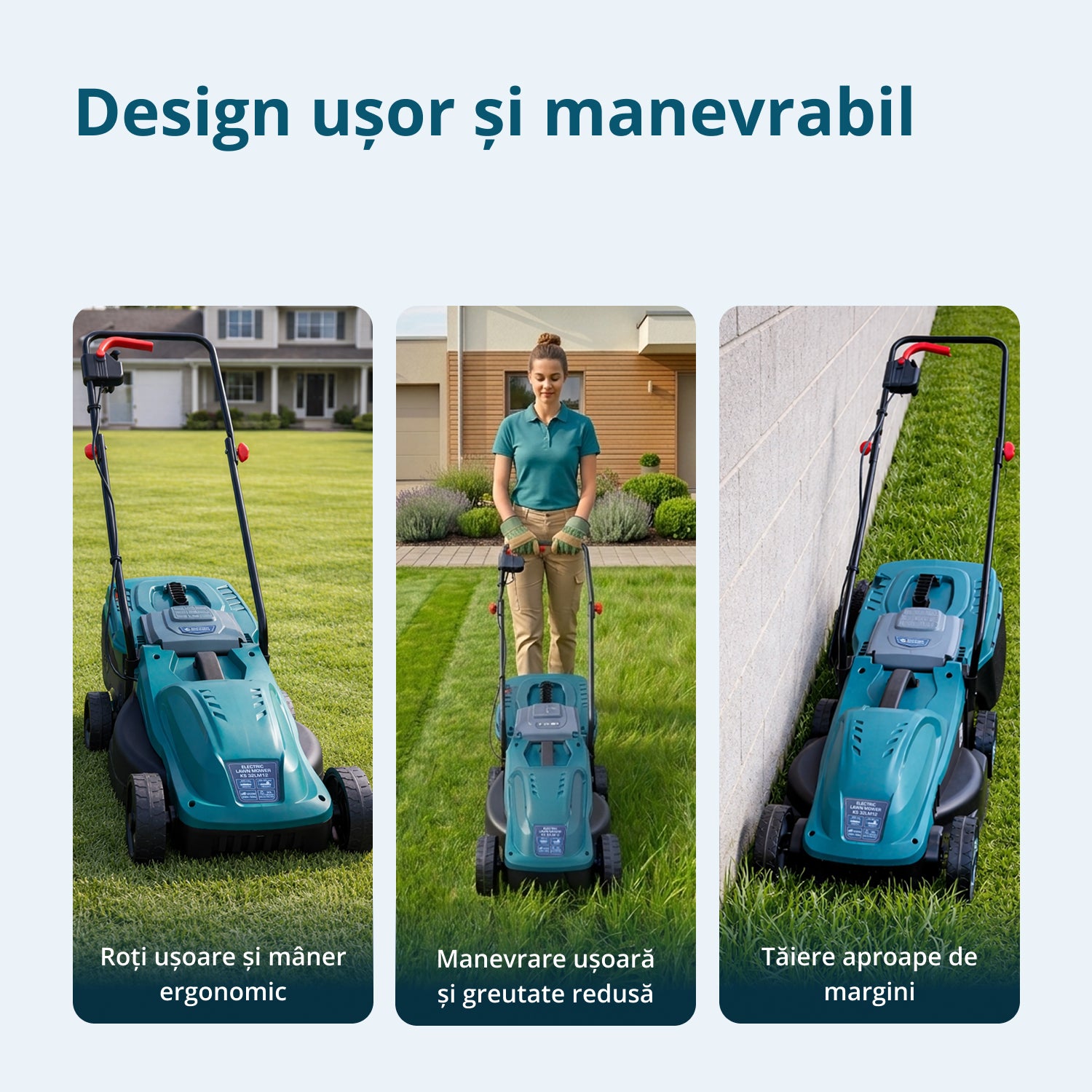 Mașină de tuns iarba electrică KS 32LM12