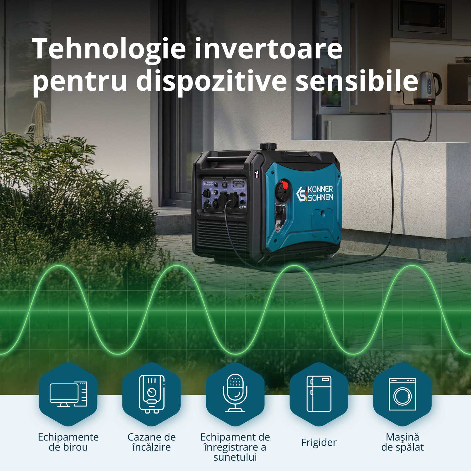 Инверторен генератор KS 4000iE S