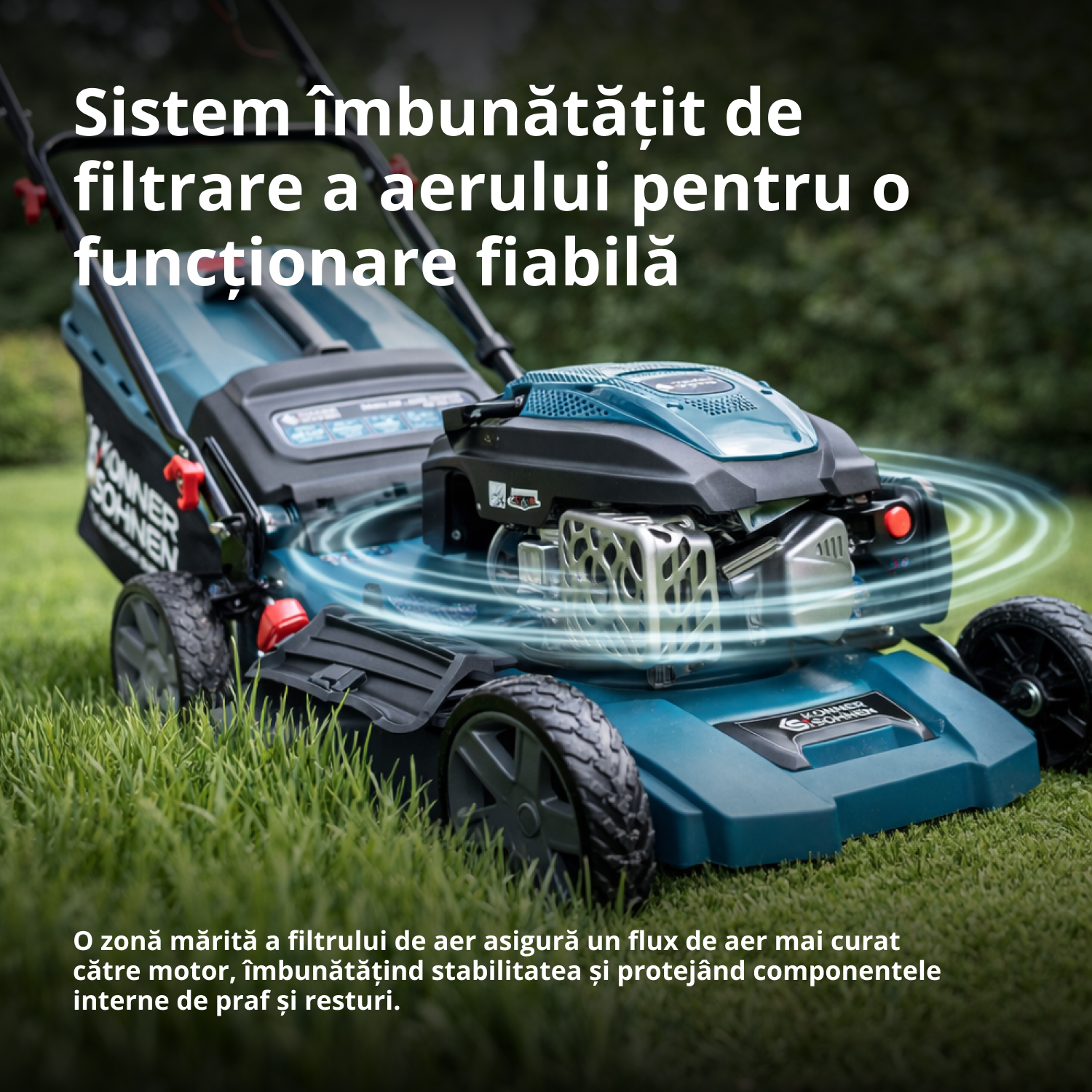 Mașină de tuns iarba pe benzină KS 46LMG