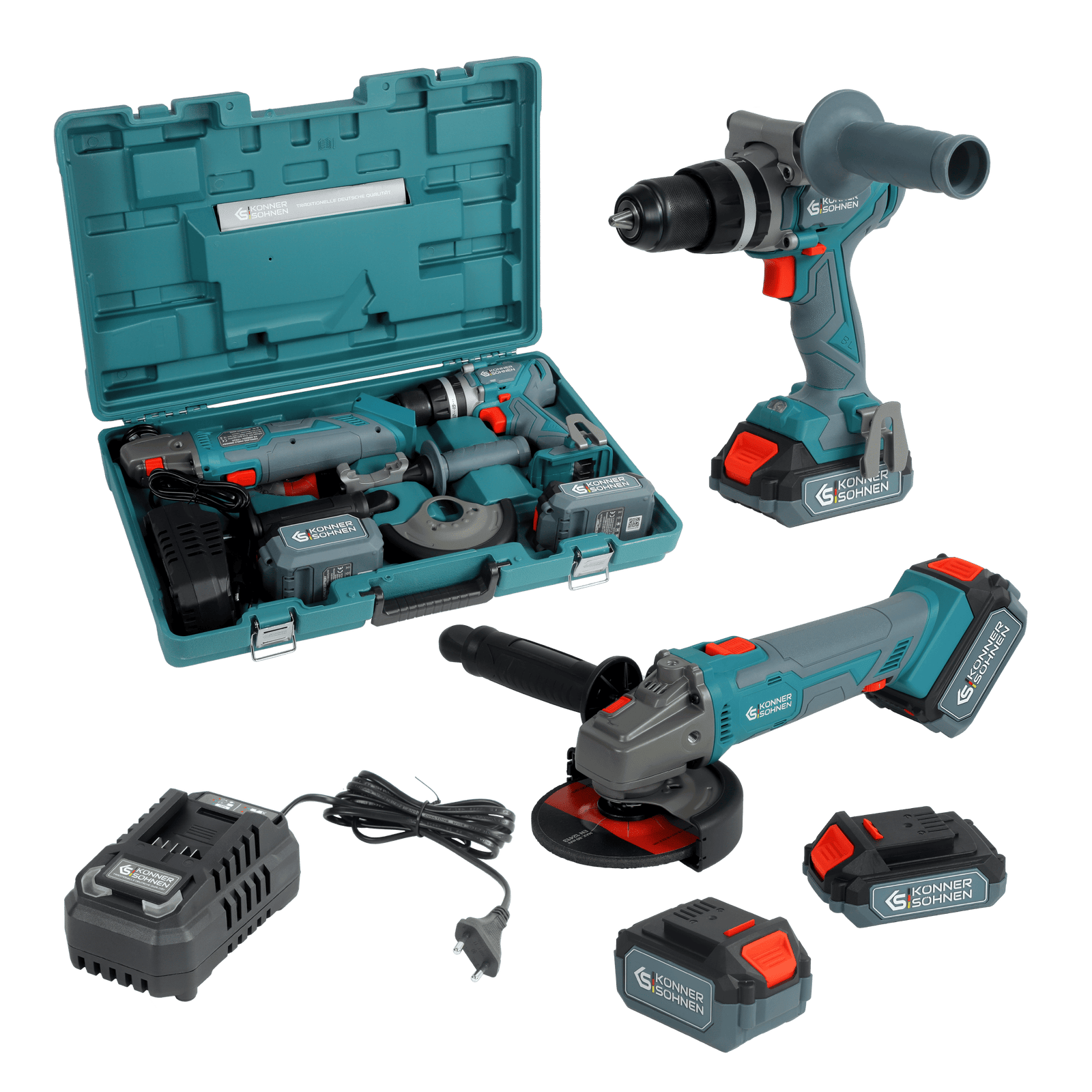 Setul Maestru Fără Fir KS IDAGB 20V SET 1 