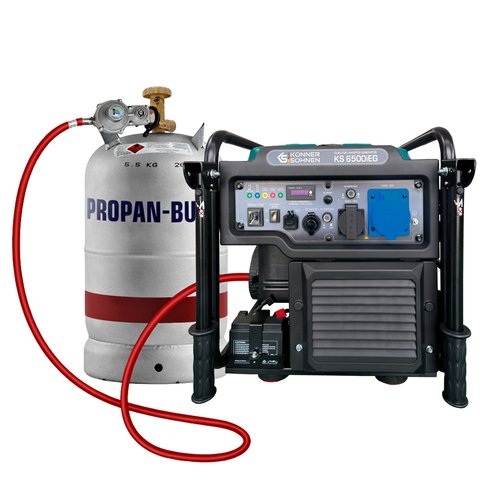 Generator inverter KS 6500iEG (benzină/gaz)