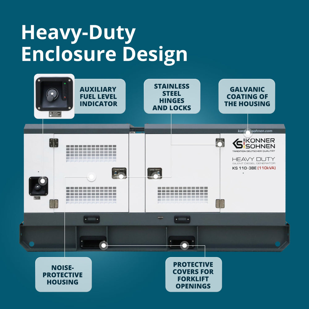 Three-Phase Diesel Power Station KS 110-3BE