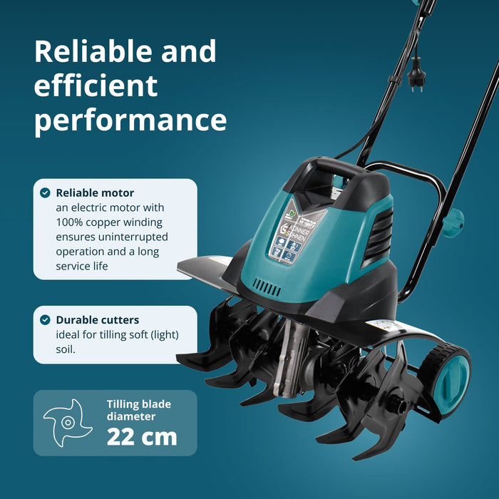 Electric tiller KS 1500T E