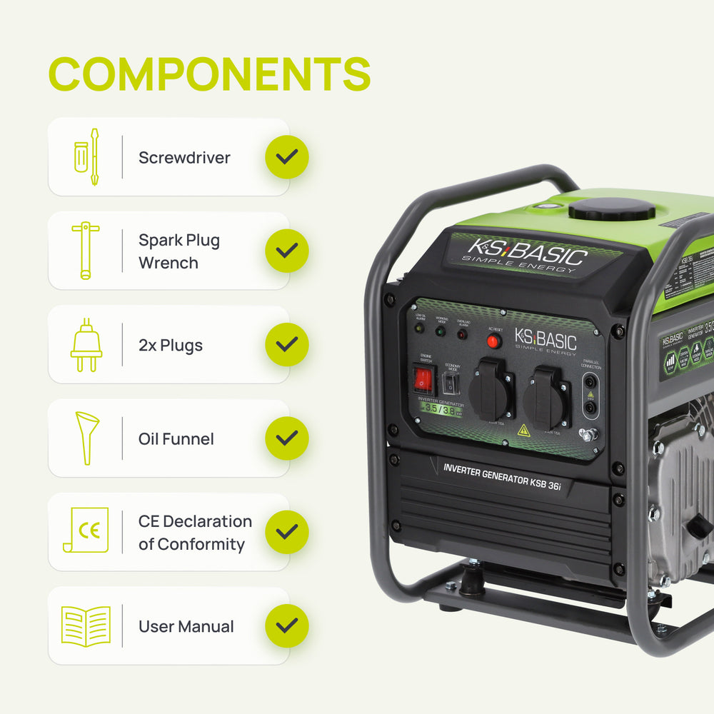 Inverter generator KSB 36i