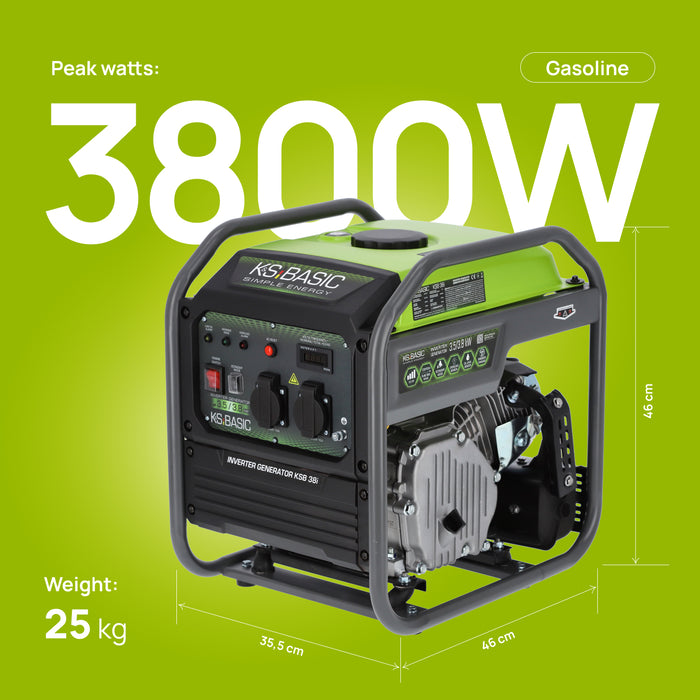 Inverter generator KSB 38i