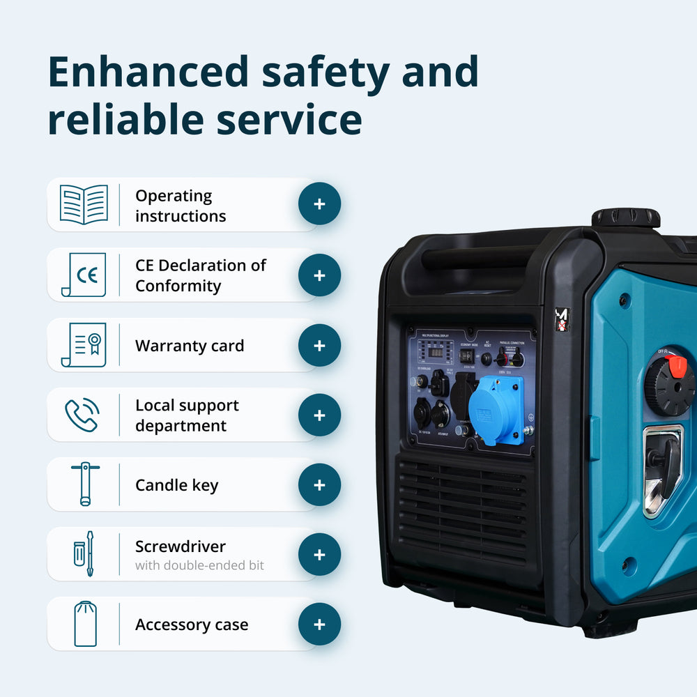 Inverter generator KS 6000iE S