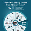 20V Lithium battery KS 20V2-1 thumbnail