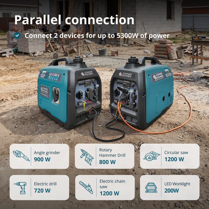 Inverter generator KS 3100i S
