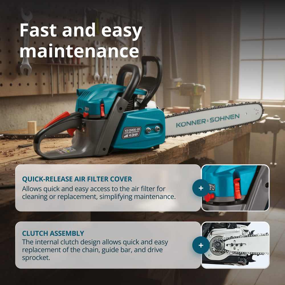 Gasoline chainsaw KS CS40G-20