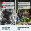 Gasoline chainsaw KS CS40G-20 thumbnail