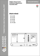 Dízelerőművek KS 22-3BE, KS 35-3BE, KS 50-3BE, KS 72-3BE és KS 110-3BE