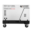 Generator invertor diesel în carcasă insonorizată KS 6500iDE S ATSR thumbnail