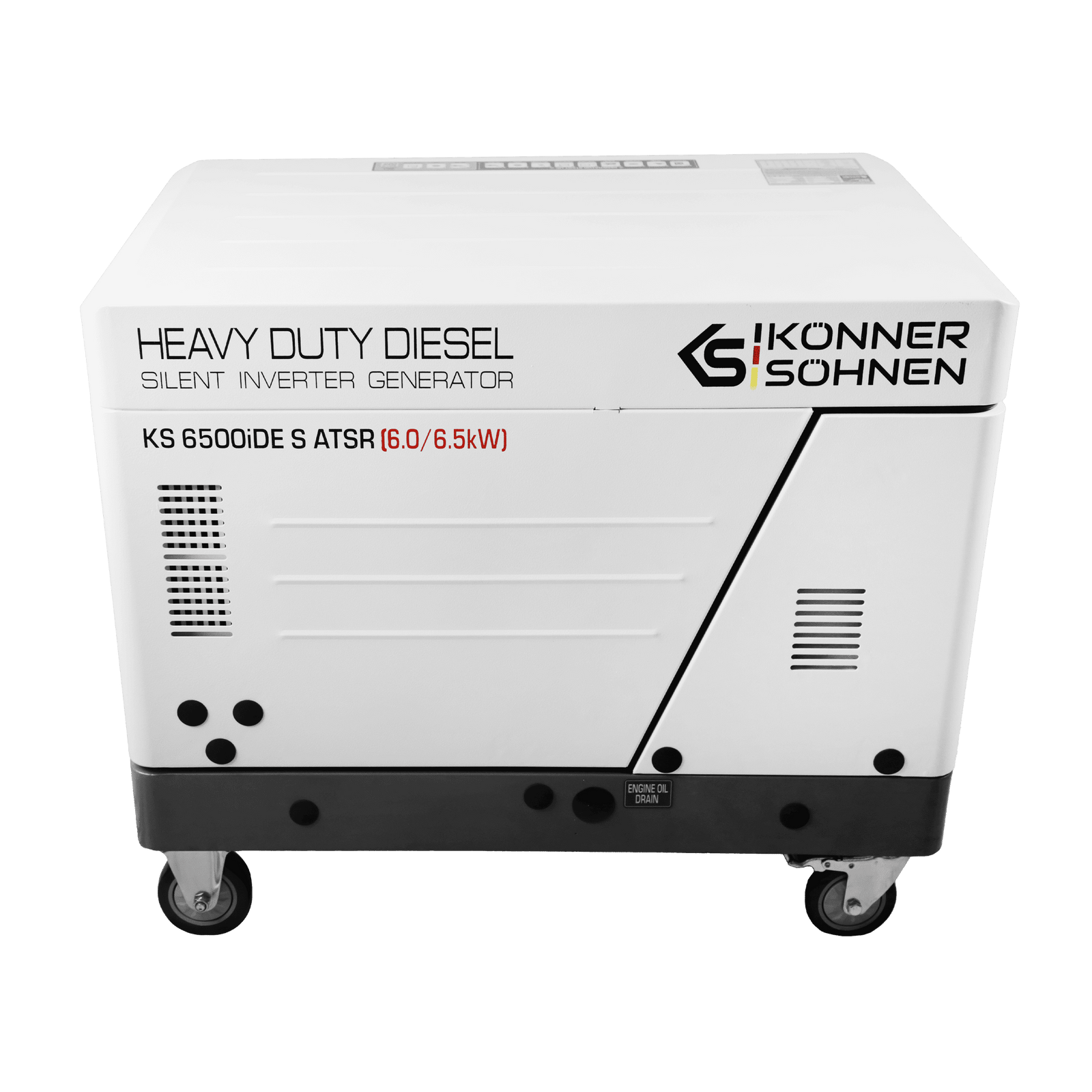 Generator invertor diesel în carcasă insonorizată KS 6500iDE S ATSR