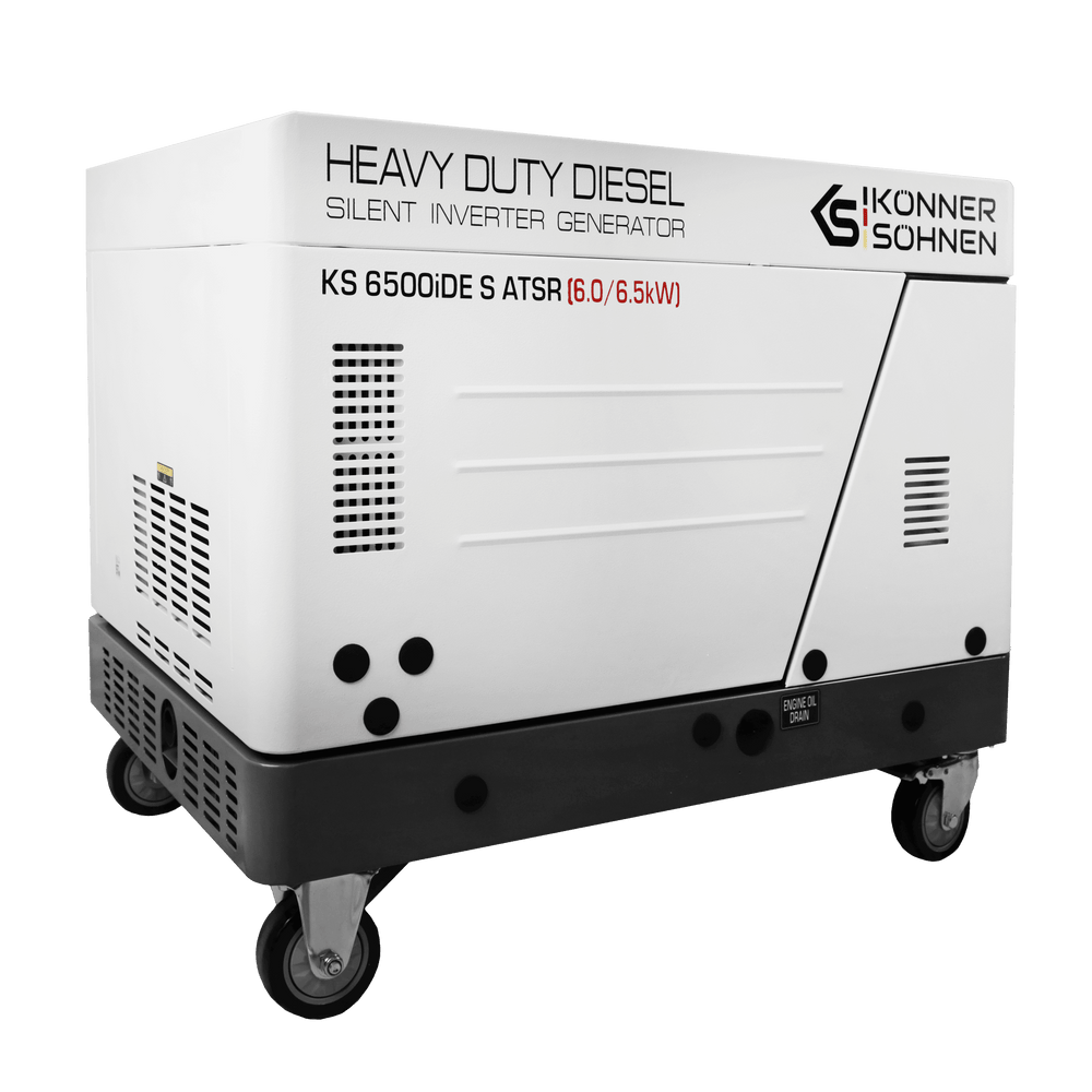 Generator invertor diesel în carcasă insonorizată KS 6500iDE S ATSR