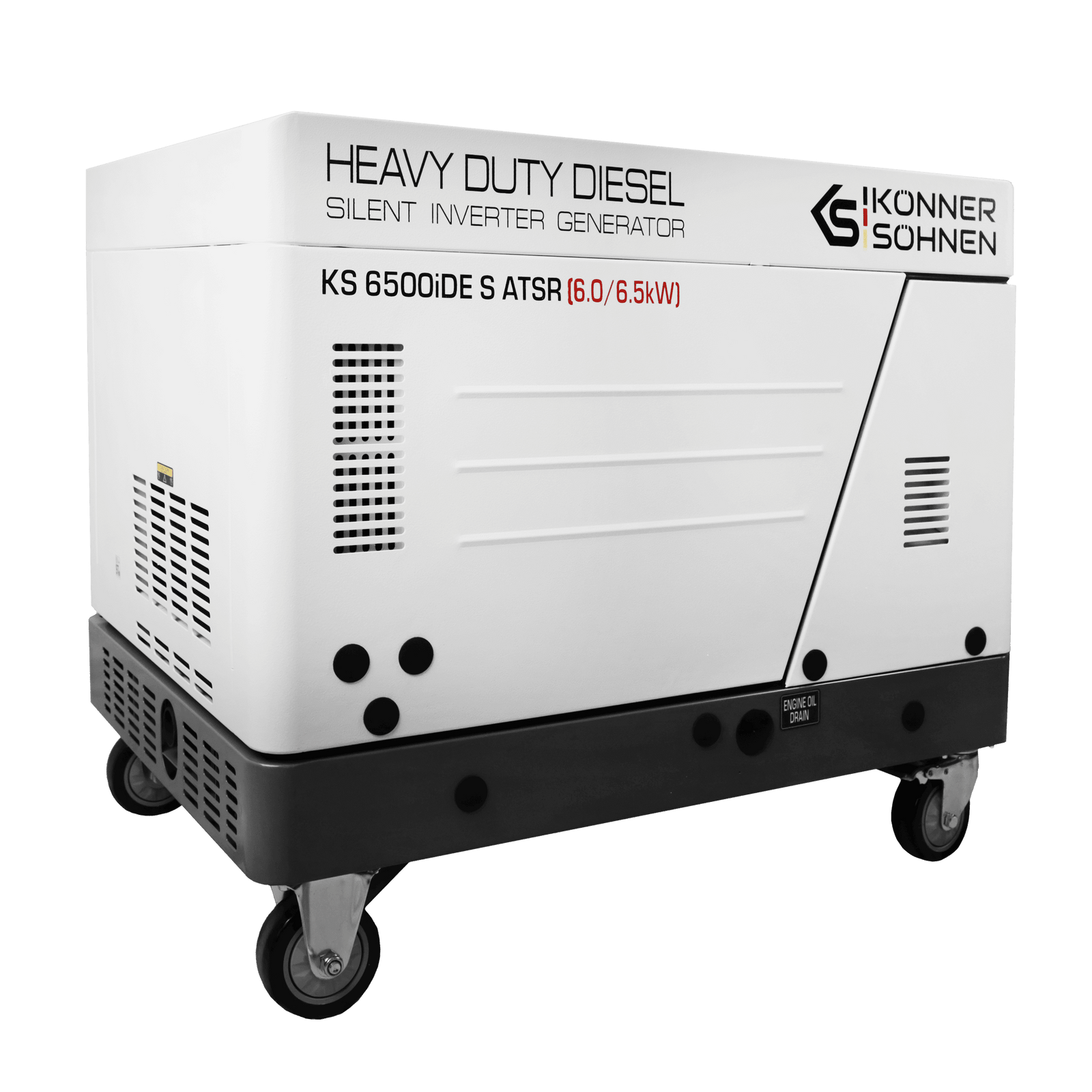 Generator invertor diesel în carcasă insonorizată KS 6500iDE S ATSR