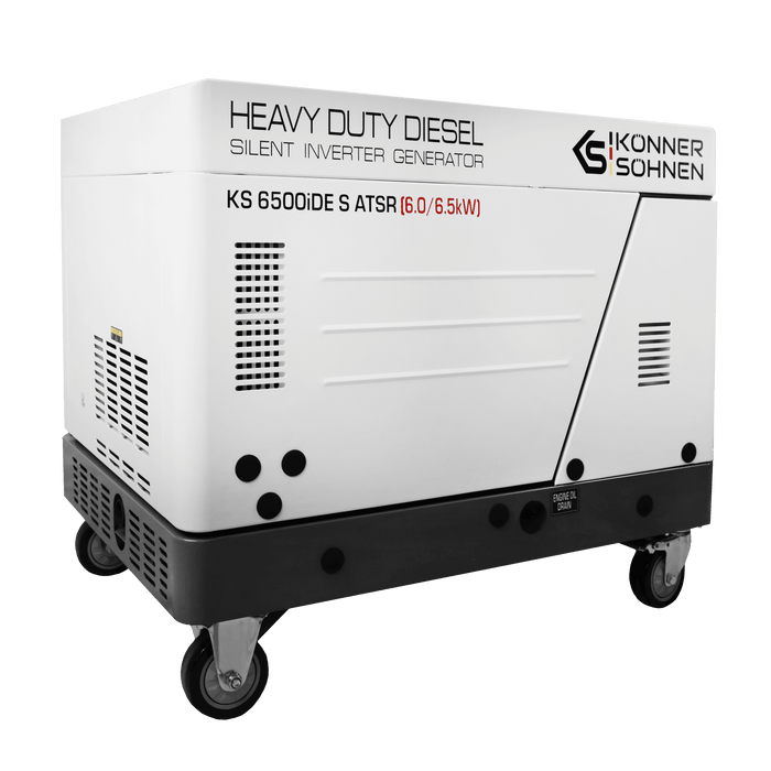 Generator invertor diesel în carcasă insonorizată KS 6500iDE S ATSR