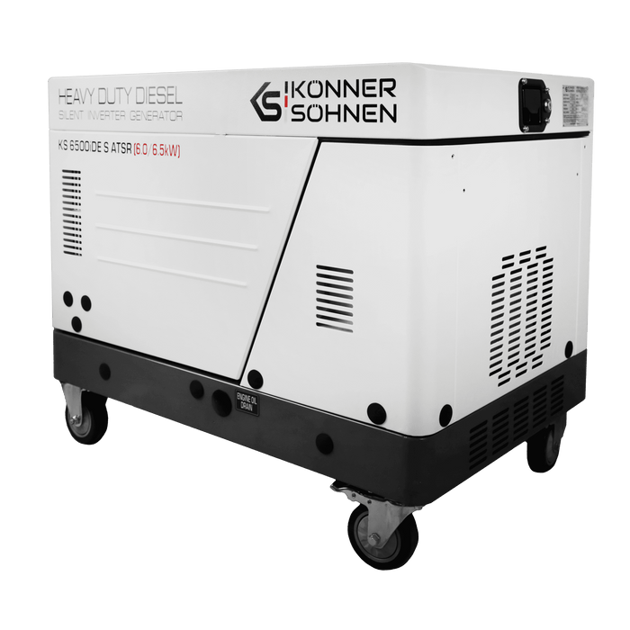 Generator invertor diesel în carcasă insonorizată KS 6500iDE S ATSR