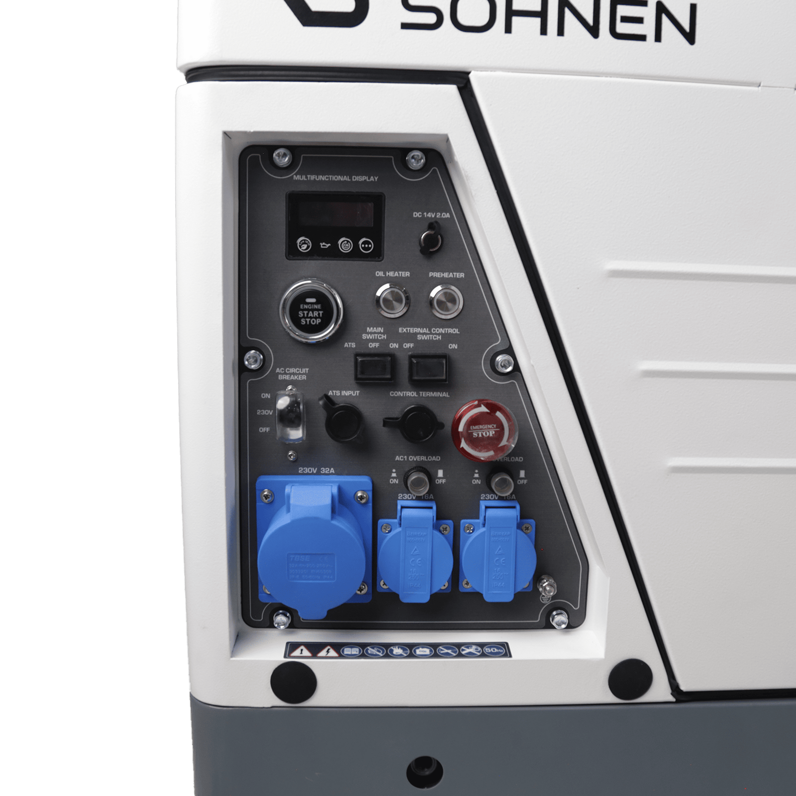 Generator invertor diesel în carcasă insonorizată KS 6500iDE S ATSR