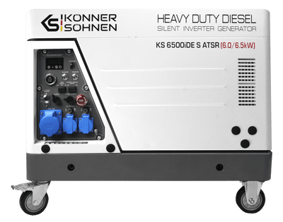 Generator invertor diesel în carcasă insonorizată KS 6500iDE S ATSR