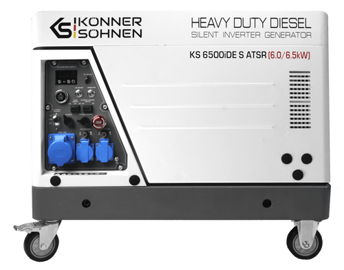Generator invertor diesel în carcasă insonorizată KS 6500iDE S ATSR