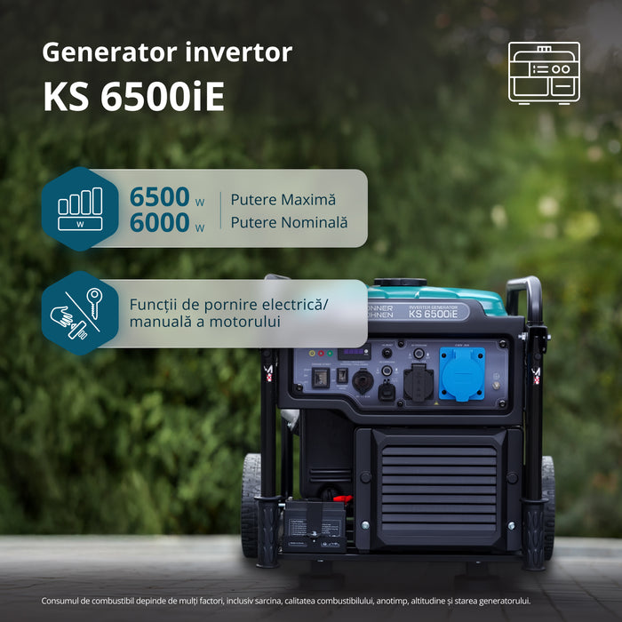 Inverter Benzines Generátor KS 6500iE