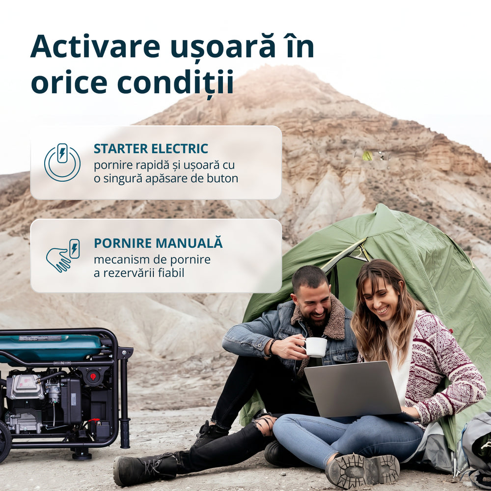 Inverter Benzines Generátor KS 6500iE