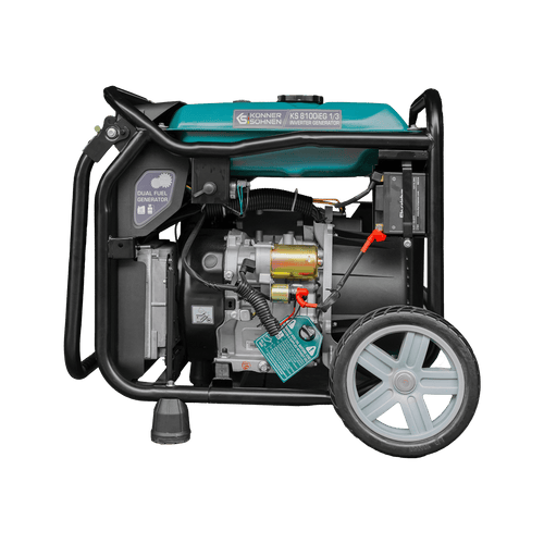 LPG/бензинов инверторен генератор KS 8100iEG 1/3