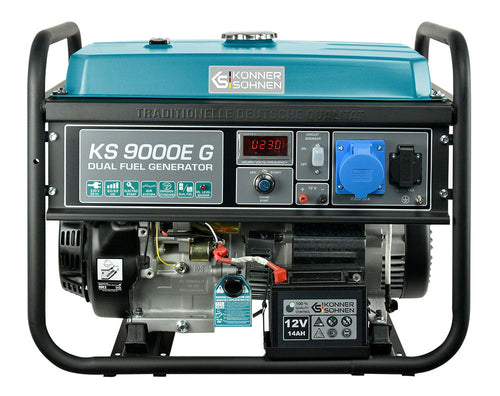 Generator pe gaz/benzina "Könner & Söhnen" KS 9000E G