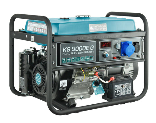 Generator pe gaz/benzina "Könner & Söhnen" KS 9000E G