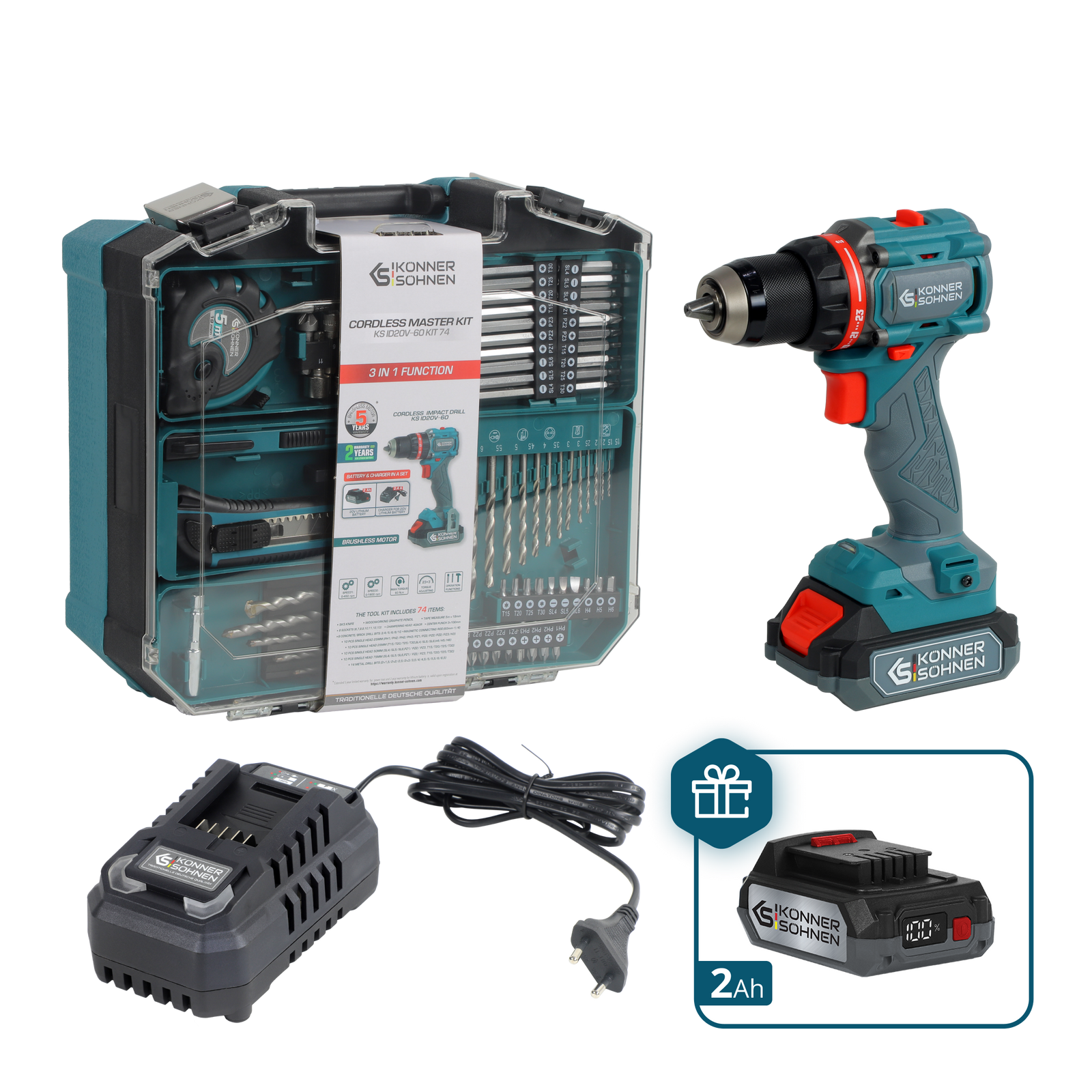 Pachet promoțional KS ID20V-60 KIT 74 PLUS
