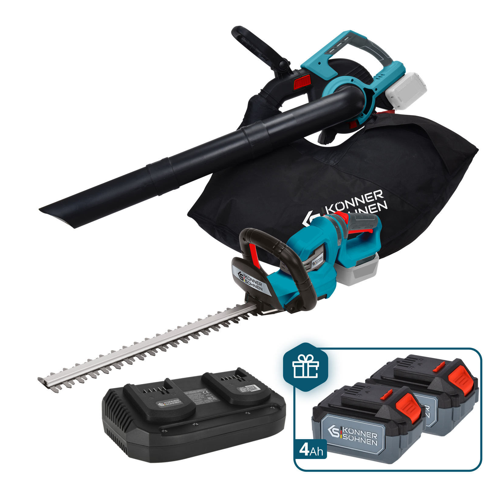 Pachet promoțional pentru tăierea gardurilor vii KS LBV-HT-SET