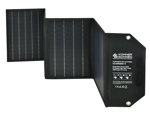 Hordozható napelem KS SP28W-4
