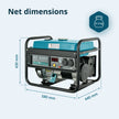 Gasoline generator "Könner & Söhnen" KS 3000 thumbnail