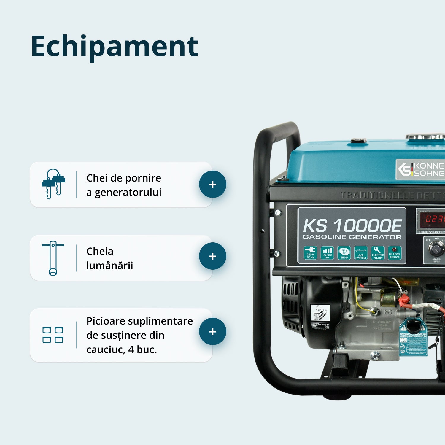 Generator pe benzina 