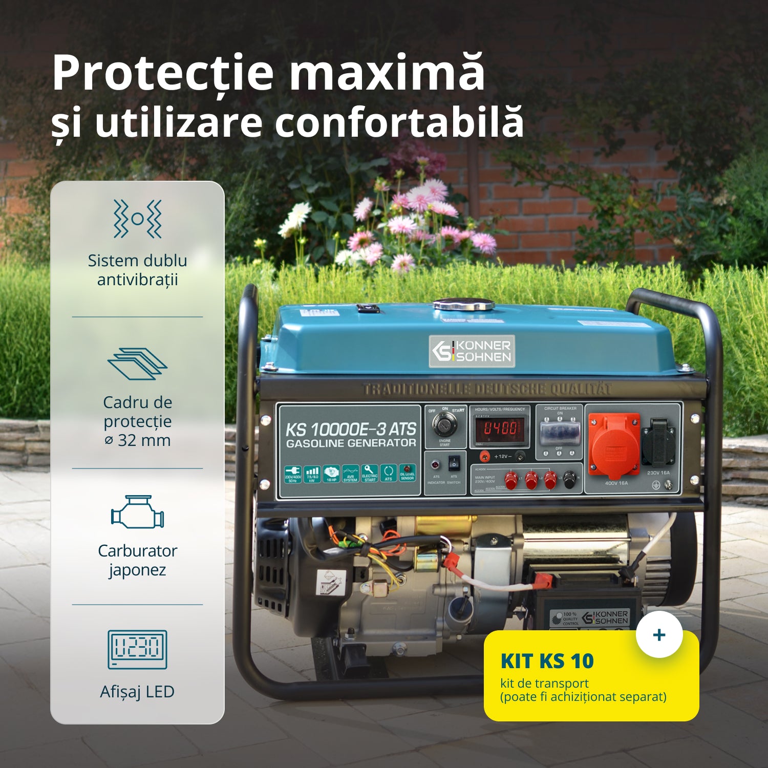 Generator pe benzina 