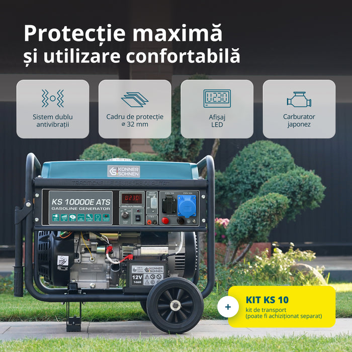 Generator pe benzina "Könner & Söhnen" KS 10000E ATS