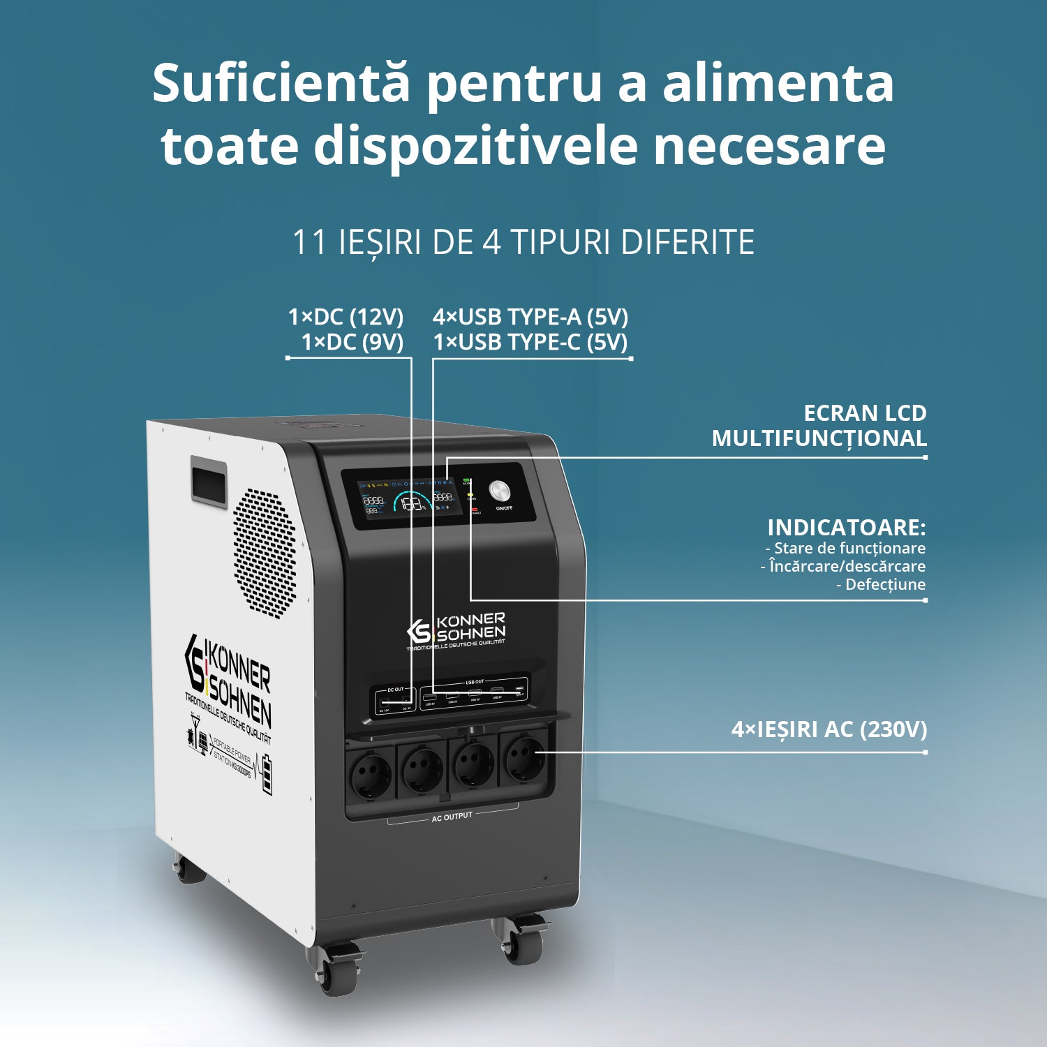 Stație de încărcare KS 3000PS