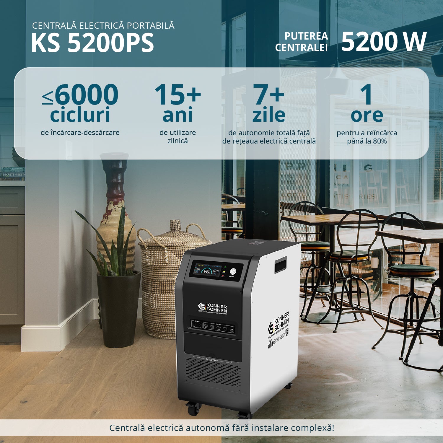Stație de încărcare KS 5200PS