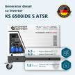 Generator invertor diesel în carcasă insonorizată KS 6500iDE S ATSR thumbnail